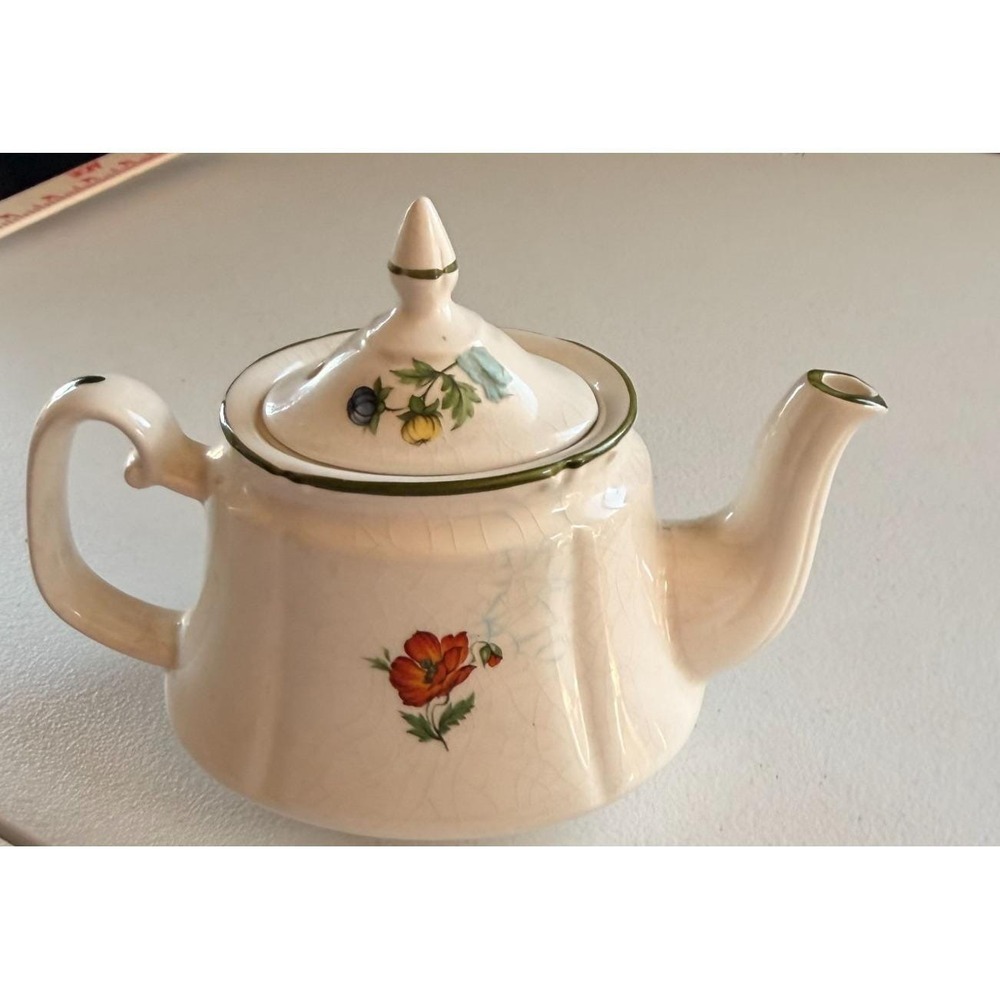 Price Kensington Potteries‎ Floral Teapot #3983 Made In England Cottagecore